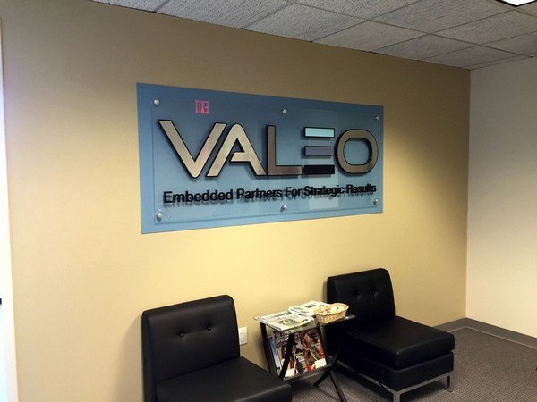 company signs for office in Naperville, IL