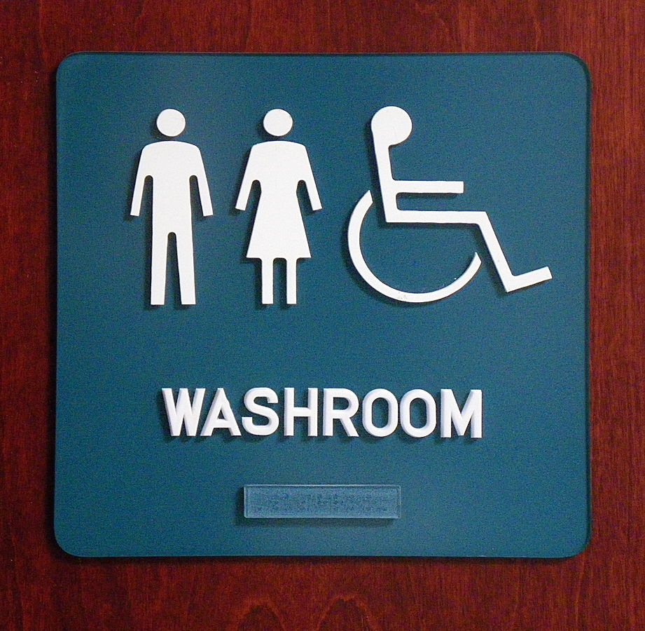 ADA Bathroom Sign