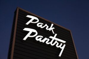 outdoor lighted business signs for business outdoor