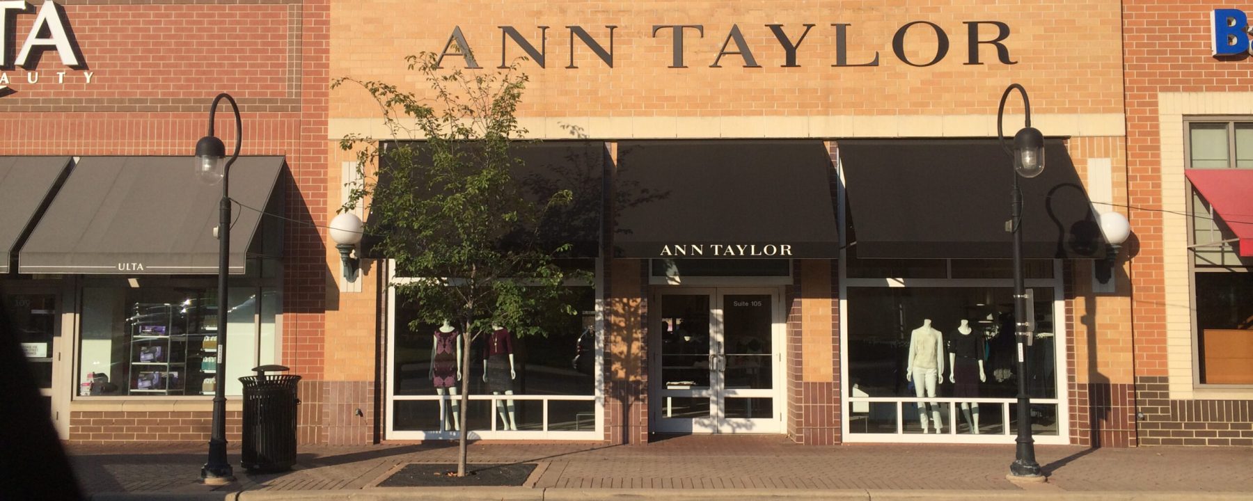 Ann Taylor Custom Outdoor Signs for Business in Napervill